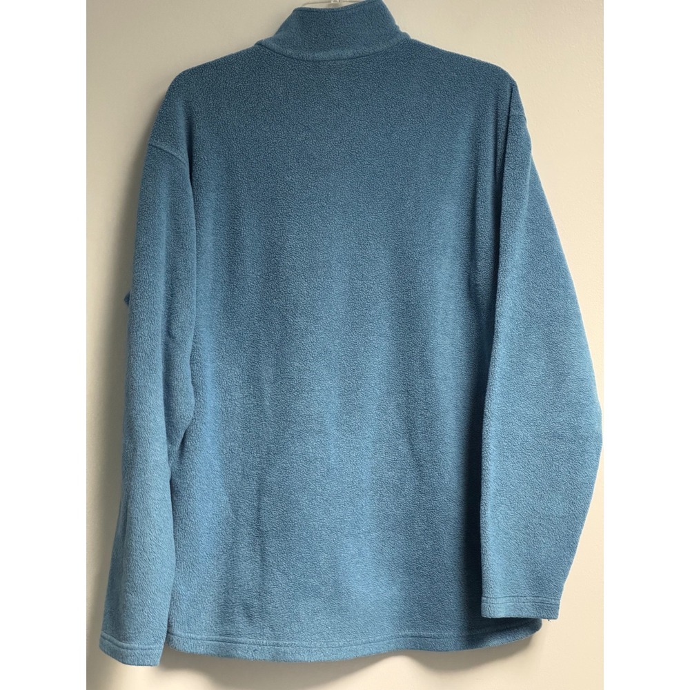 Vintage Patagonia Capilene Fleece Quarter Zip Mens Large Blue Pullover Gropcore - Picture 4 of 14